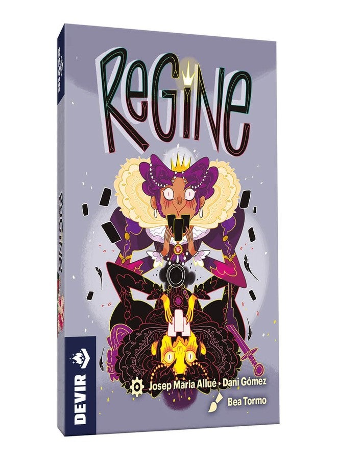 Devir - Regine Card Game, Strategic Bluffing & Betting Game with Court Intrigue Theme, Family Strategy Card Game, Ages 10+, 2–4 Players, Playtime 30, Multi-Language - Image 1