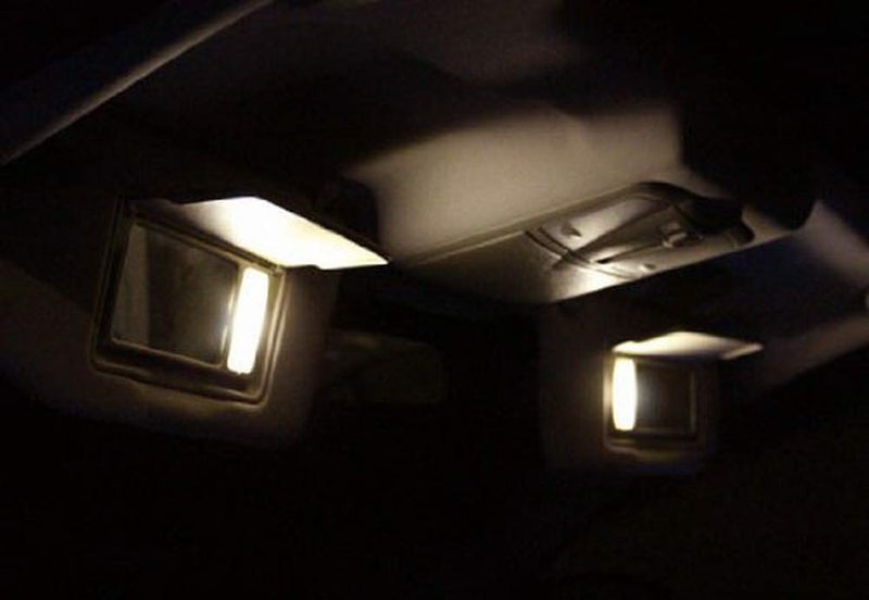 iJDMTOY 3-SMD 29mm 6614F Replacement Bulbs Compatible With Car Sun Visor Vanity Mirror Lights, Warm White - Image 4