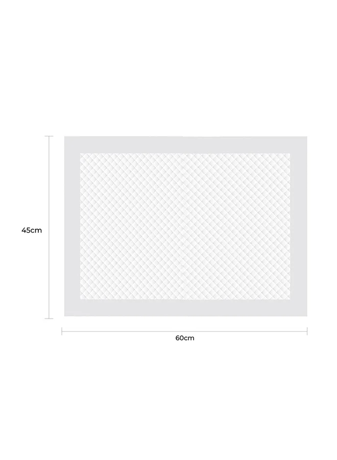 Moon Disposable Under Pads Multi-Use Leak-Proof Bed Pads For Adults And Kids Unisex Size 45Cm X 60Cm - Pack Of 20