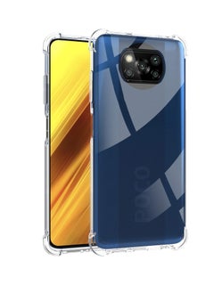 Generic Crystal Clear Shock Absorption Phone Cover, Premium Ultra Slim Clear for Xiaomi Poco X3 Pro/POCO X3 NFC, Smartphone Funda Coque Hülle Transparent  - Image 3