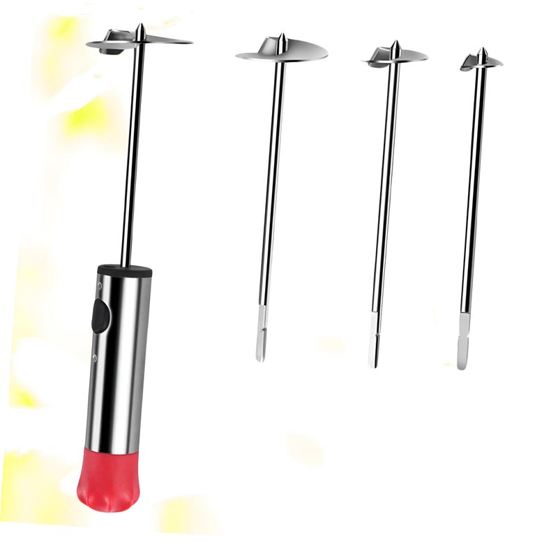 Stainless Steel Corer - Ergonomic fruit and vegetable core remover for zucchini, cucumber, and apples, durable kitchen tool with non-slip grip for effortless core extraction. - Image 3