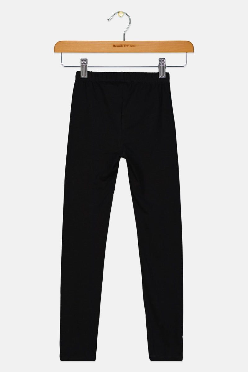 GAP Kids Girl 3 Pieces Pull On Plain Leggings, Multicolor - Image 2