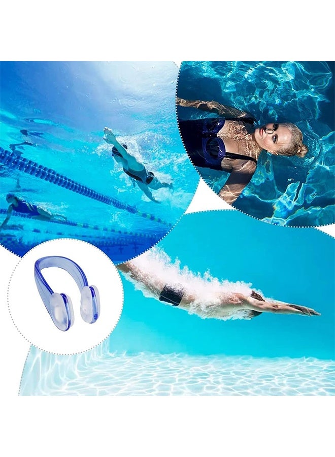 5 Sets Nose Clip, Reusable Convenient Waterproof Nose Protector with Waterproof Silica Gel for Showering Bathing Surfing Snorkeling Other Water Sports - Image 4