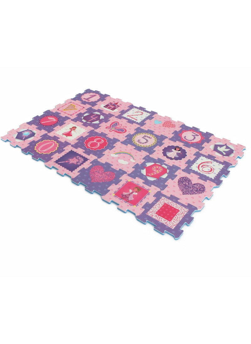 Sunta Sunta - Fairy Princess & Numbers Puzzle Mat 24pcs  - Image 2