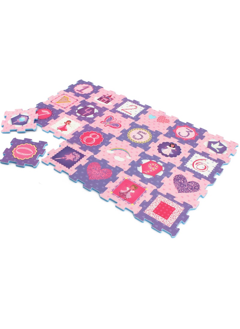 Sunta Sunta - Fairy Princess & Numbers Puzzle Mat 24pcs  - Image 3