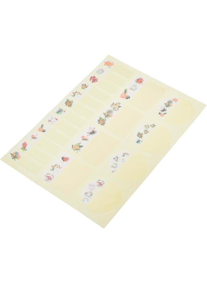 Yassin Durable Personalized Waterproof Name Tag Sticker, Assorted Shapes With Premium Material Suitable For Home, School - Image 2