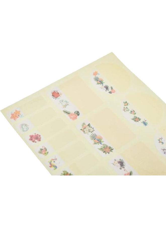 Yassin Durable Personalized Waterproof Name Tag Sticker, Assorted Shapes With Premium Material Suitable For Home, School - Image 3