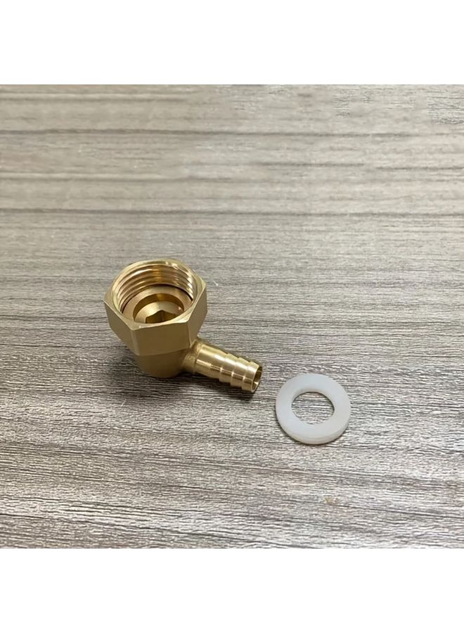 Right Angle Elbow 10mm 8mm Quick Connect Threaded Fittings Metal A10 Model - Image 5