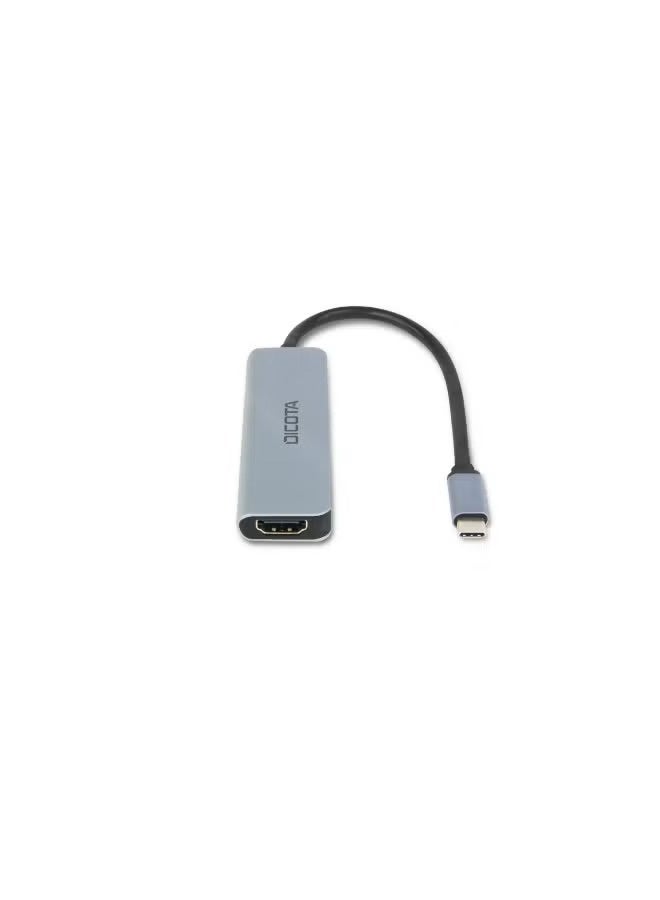 ديكوتا موزع فيديو DICOTA USB-C 5 في 1، بدقة 4K، شحن 100 واط PD، موديل D32060 - Image 4