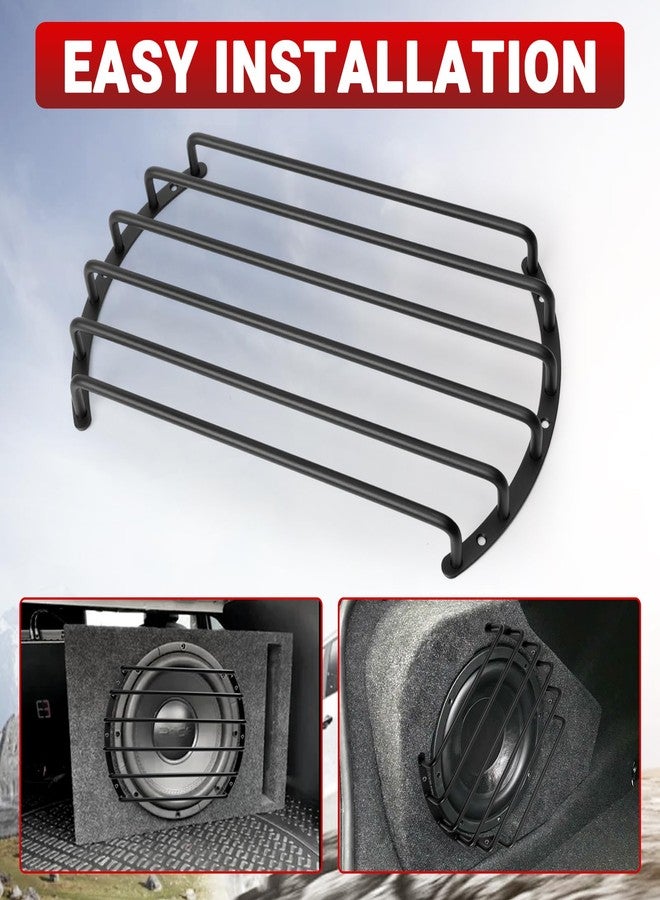 AICARS Metal Car Bar Grille Audio 12 Inches Speaker Subwoofer Grill Grille Cover 6 Bars- Pack of 1 - Image 4