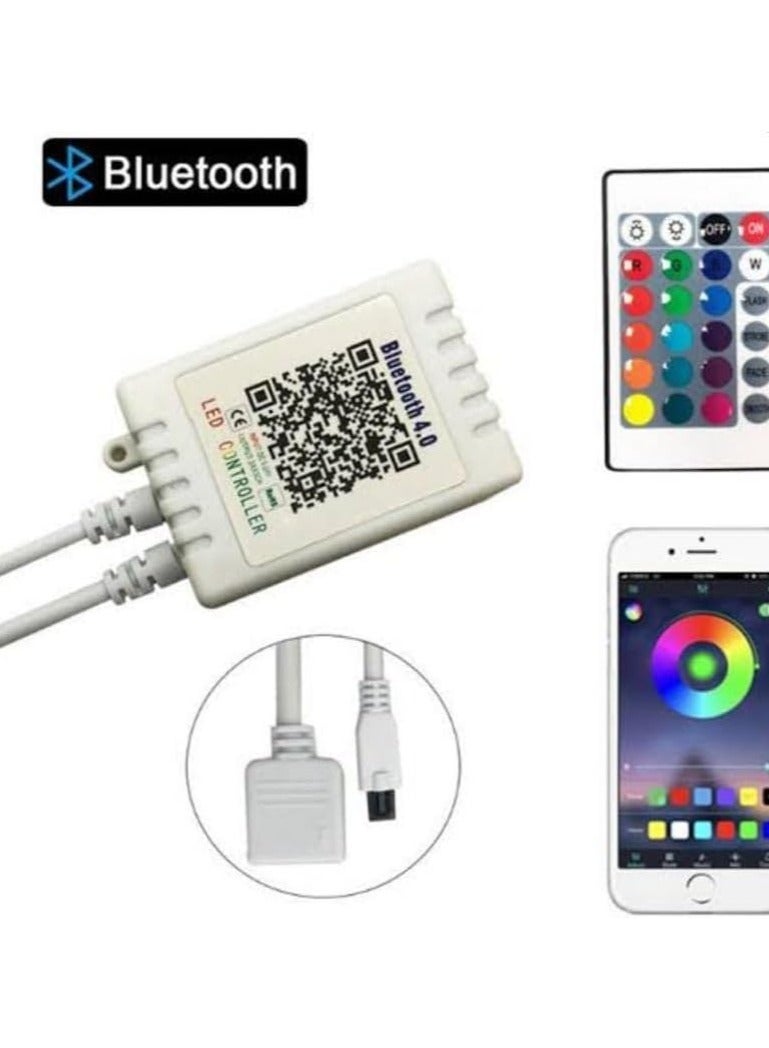 LED Strip 5050 Remote Controller Bluetooth Adapter Coremute Control, Multi, 5.0 Meter - Image 4
