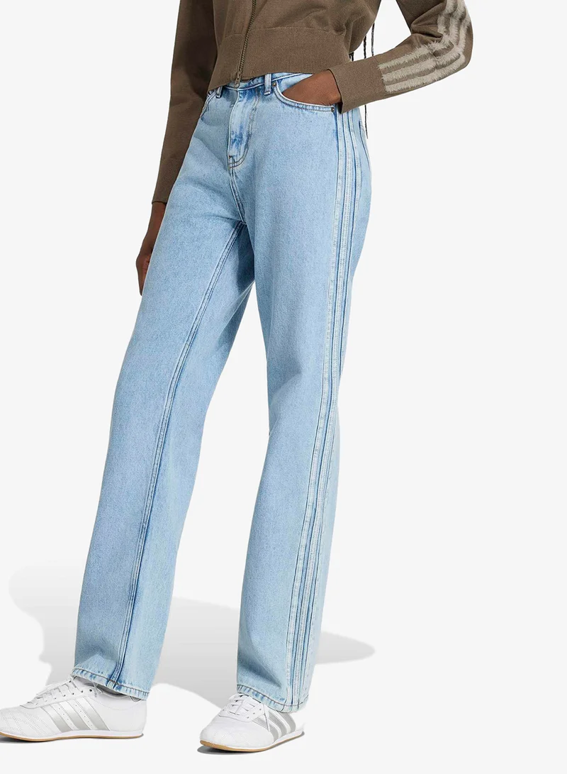 Adidas Originals Firebird Mid Rise Denim Pants