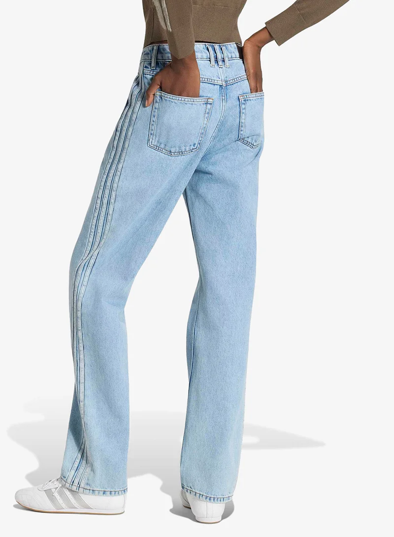 Adidas Originals Firebird Mid Rise Denim Pants