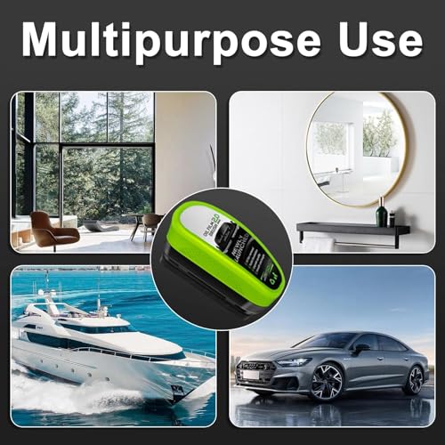 SUNDEER Automotive Oil Film Cleaning Brush for Car Windows,Glass Oil Film Remover for Car Glass Guard,2026 Upgrade 2.0 Cleaning Doard, 150ml Universal Clear vision Glass windshield Cleaner (1PCS) - Image 5