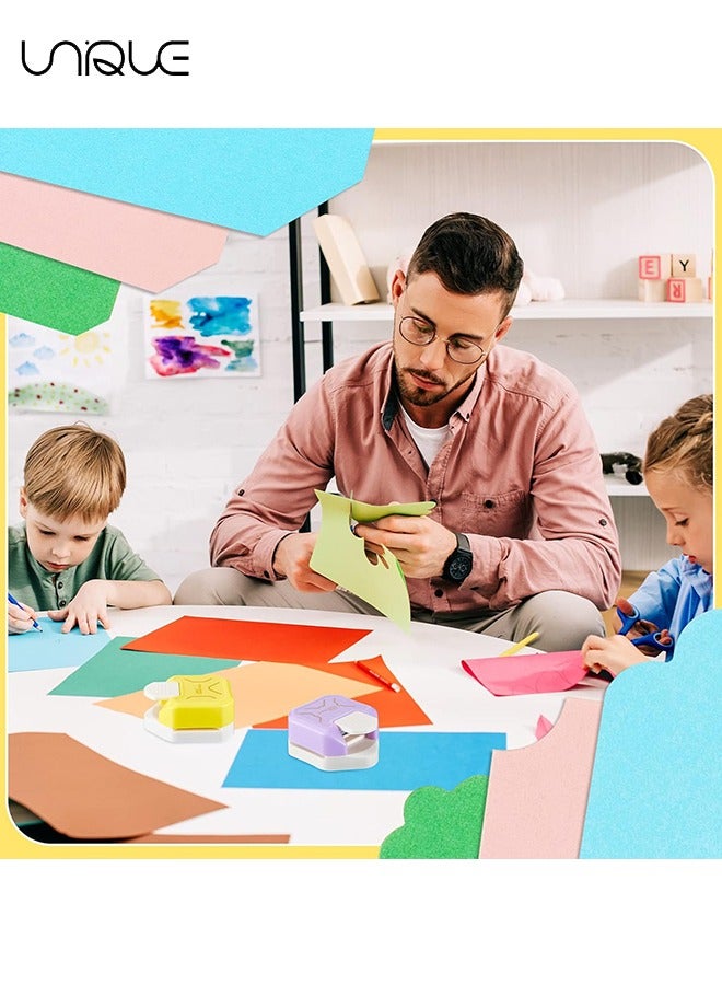 Unique Corner Cutter 3 Way Chamfer Corner Punch, 3 in 1 Craft Paper Corner Cutter for Paper Crafts, Laminate, Cardstock, Business Card, DIY Projects, Photo, Card Making and Scrapbooking - Yellow - Image 5