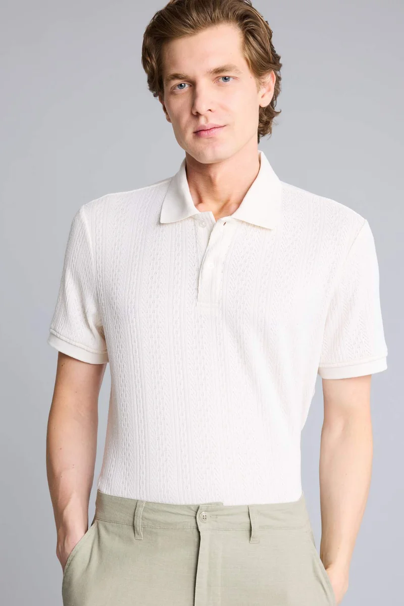 DeFacto Regular Fit Short Sleeved Polo T-Shirt