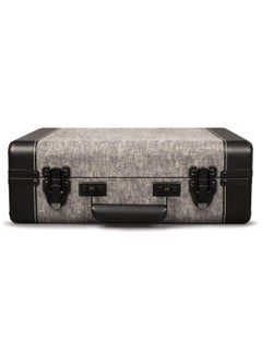 Crosley Crosley CR6019E-SMK4 Executive Vintage Bluetooth in/Out 3-Speed Portable USB Turntable Smoke  - Image 2