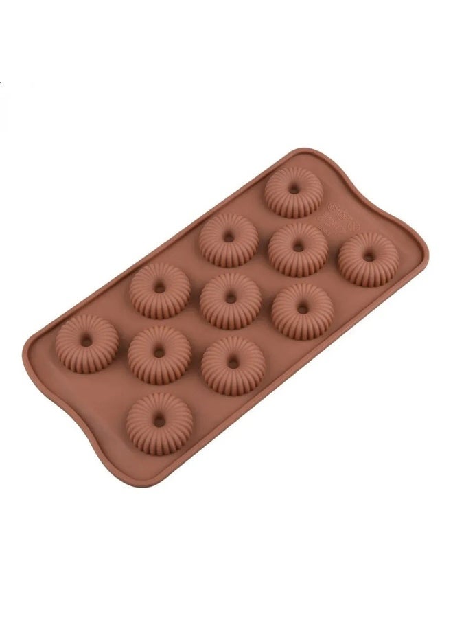 Mini Multi-Purpose Silicone Molds for Chocolate, Candy, Jelly, Pudding and Ice Cubes, Non-Stick Food Grade Silicone Baking and Freezer Tray, Flexible Reusable BPA-Free and PVC-Free, Safe for Oven, Microwave, Freezer and Dishwasher - Image 4
