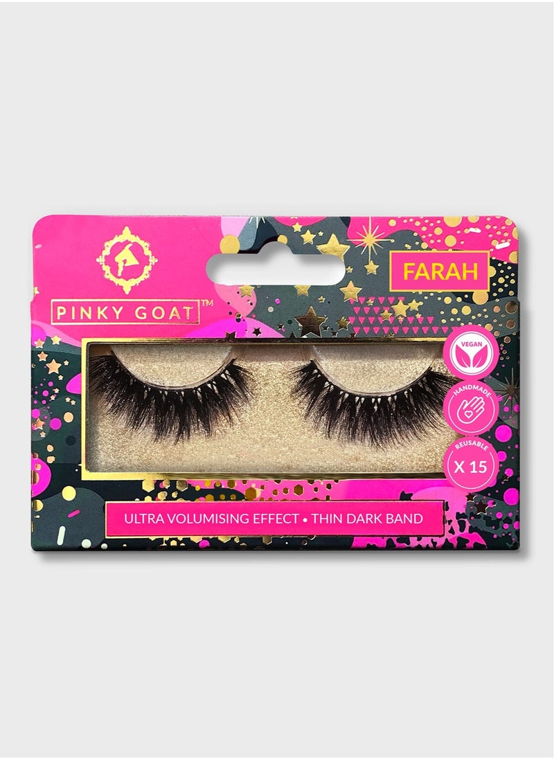 PINKY GOAT - FARAH Volumising Lashes - Image 1
