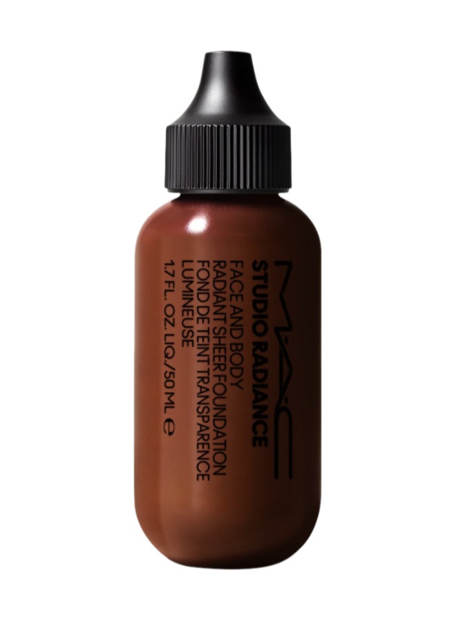MAC Cosmetics Studio Radiance Face and Body Radiant Sheer Foundation - W6 - Image 1