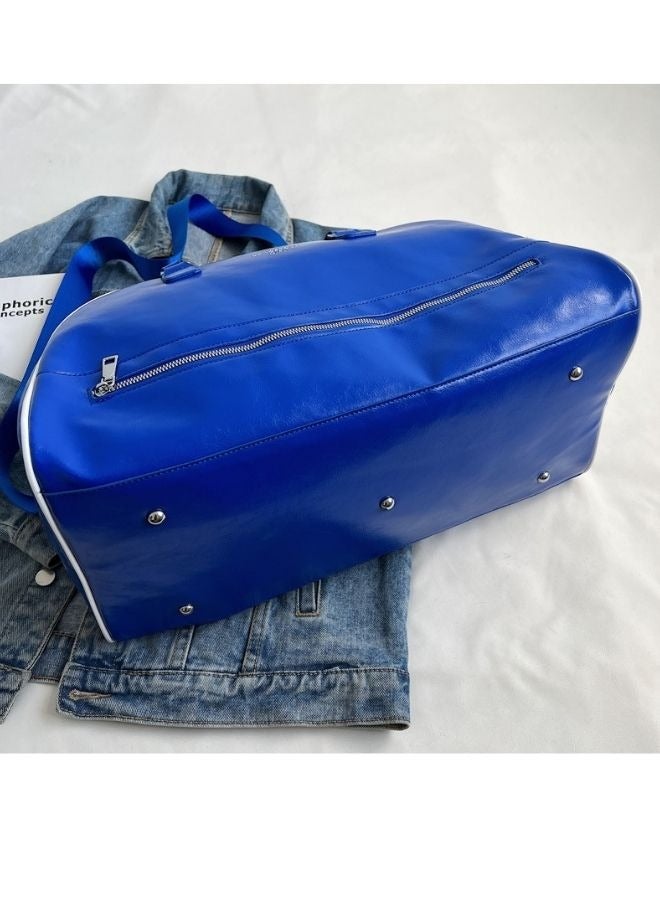 Mei Stylish Large Capacity Unisex Sports Gym Travel  Duffle Bag with Shoulder Strap - Image 4