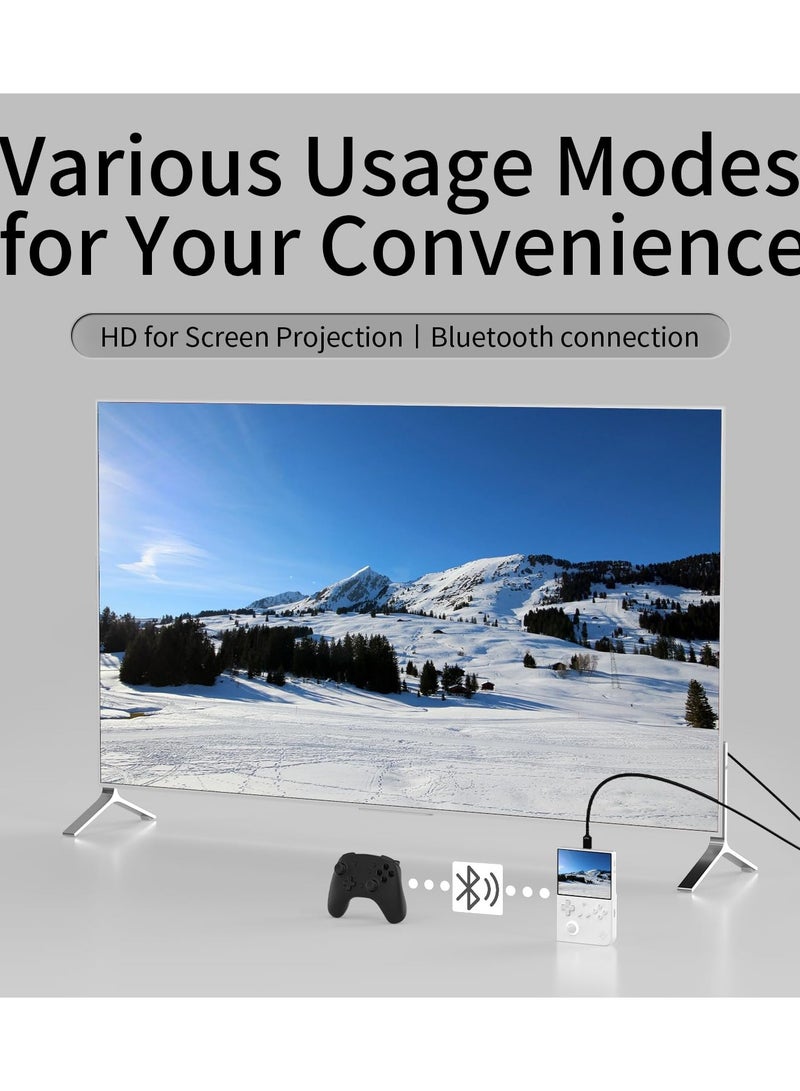 Portable Game Console RG40XXV with 4.0'' Screen & 64G TF Card Loaded with 5223 Games. Enjoy 5G WiFi, Bluetooth 4.2, Online Gaming, Streaming, and HDMI Support. Experience Retro Emulation on the RG40 - Image 4