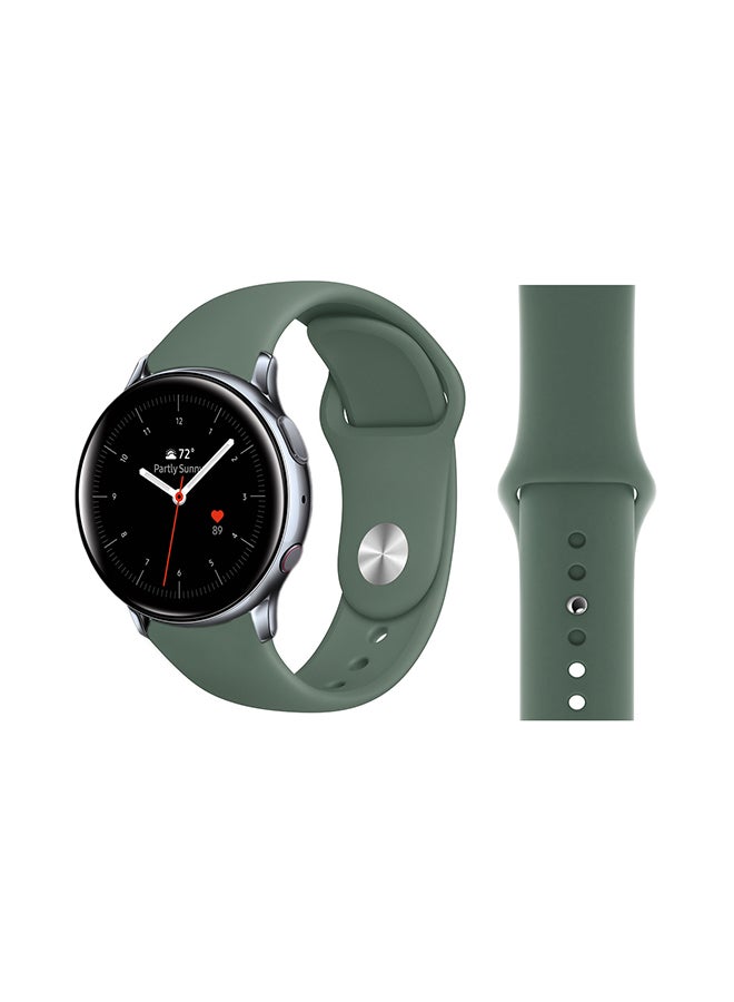 Perfii Replacement Band For Samsung Galaxy Active/Active2 Pine Green