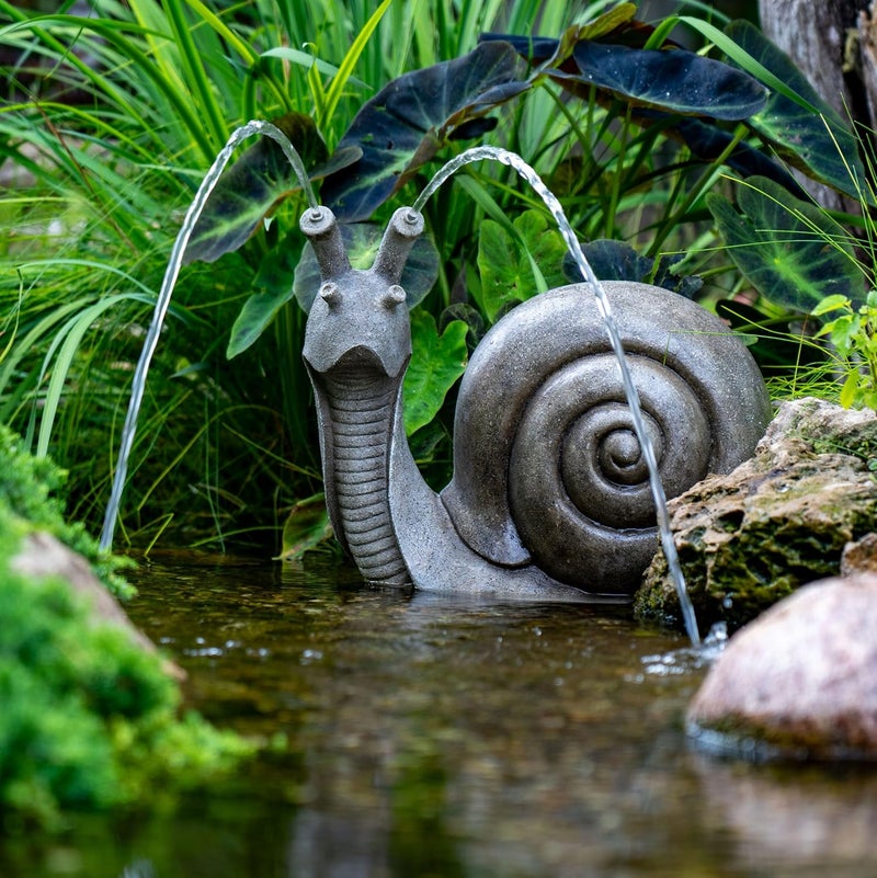 Aquascape Pond and Garden Silly Snail Spitter Fountain Bronze - Image 2