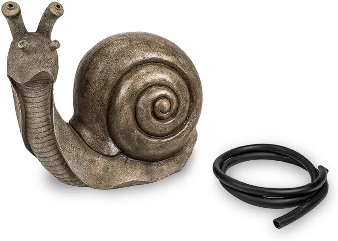 Aquascape Pond and Garden Silly Snail Spitter Fountain Bronze - Image 5