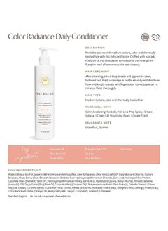 innersense Organic Beauty - Natural Color Radiance Daily Conditioner | Non-Toxic, Cruelty-Free, Clean Haircare (10oz)  - Image 4