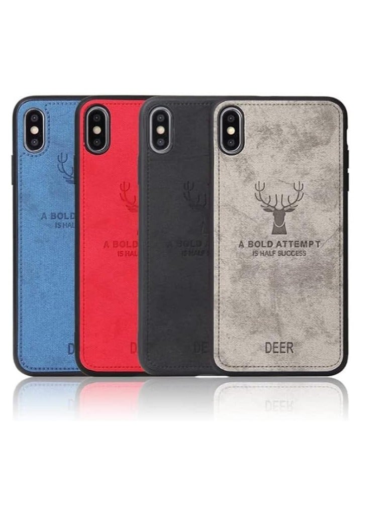 ELMO3EZZ oneplus 9 Digital Luxury Soft Texture Patterned TPU Cloth Case, Dirt-Resistant, Anti-Shock, Anti-Fingerprint, Full Body Protective For oneplus 9 (Grey) - Image 4