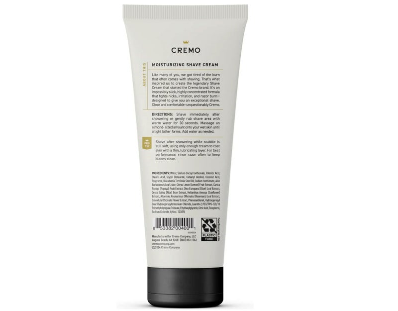 Cremo Original Shave Cream, Astonishingly Superior Shaving Cream for Men, 6 Fluid Ounce (4 Pack) - Image 3
