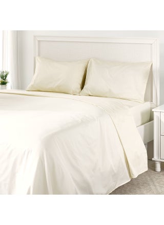 Emily Super King-Sized Flat Sheet, Cream- 274x274 cm - pzsku/ZBB1ED31E4AC0F76AF0FAZ/45/_/1715162040/60974fbd-ea3c-45a4-804f-356492ca1a1e
