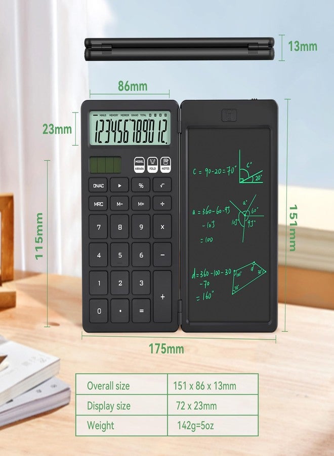 ROATEE Black Flip Calculator, School Supplies for Students Teachers - Image 4