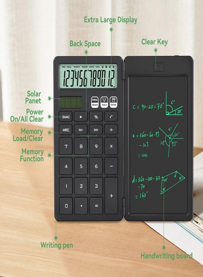 ROATEE Black Flip Calculator, School Supplies for Students Teachers - Image 3