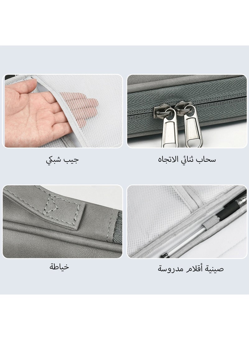 Leon Home 12.9-13 Inch Waterproof Laptop Bag, Tablet Case, Compatible with iPad Pro 12.9 M2 2022/2021/2020/2018/Pro 12.9 2017, Surface Laptop Go 12.4 Inch and Galaxy Tab S8+ 12.4 Inch. - Image 3