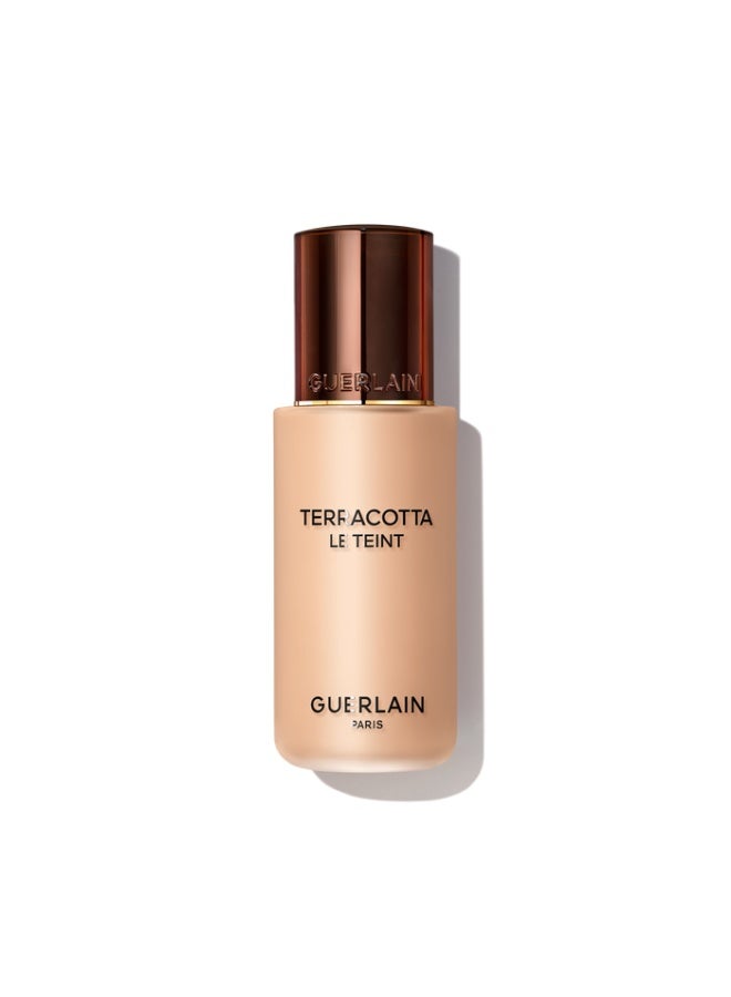Guerlain Terracotta Le Teint Glow Foundation – 3N Neutral Healthy Radiant Glow Makeup - Image 1