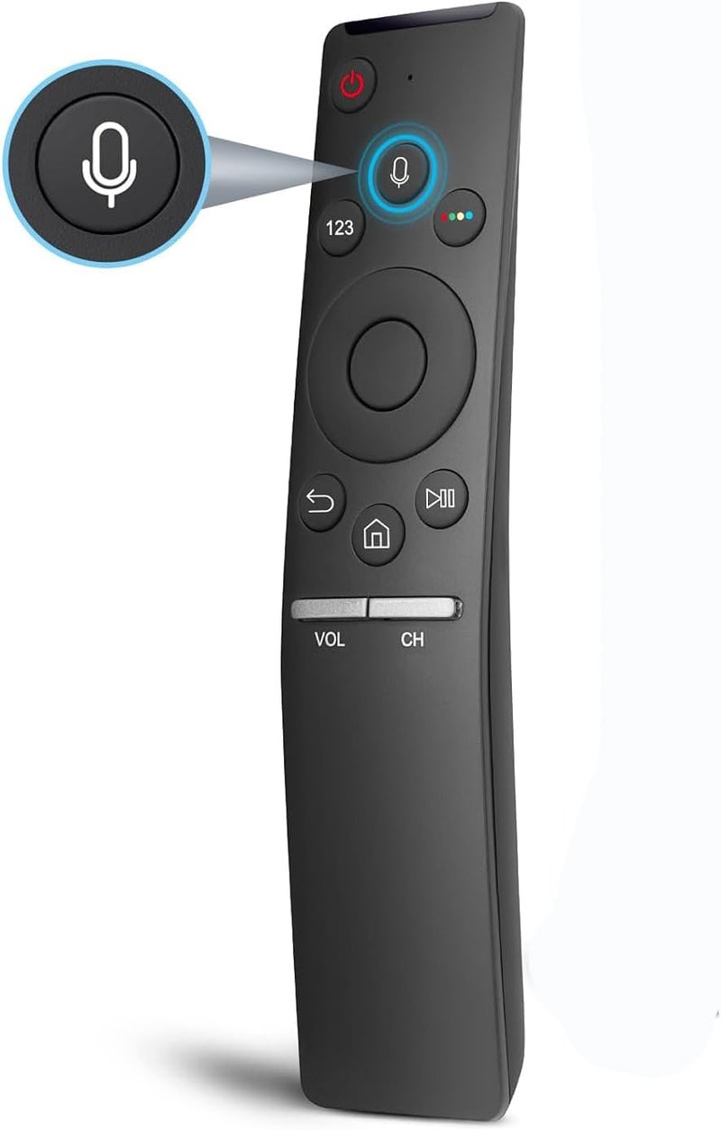 LOMCA BN59-01266A Voice Replacement Remote Control for Samsung Smart QLED TV UN55MU8500FXZA UN55MU800DFXZA UN55MU8000FXZA UN49MU800DFXZA UN49MU7600FXZA UN49MU7500FXZA UN49MU7000FXZA UN82MU800DFXZA - Image 1