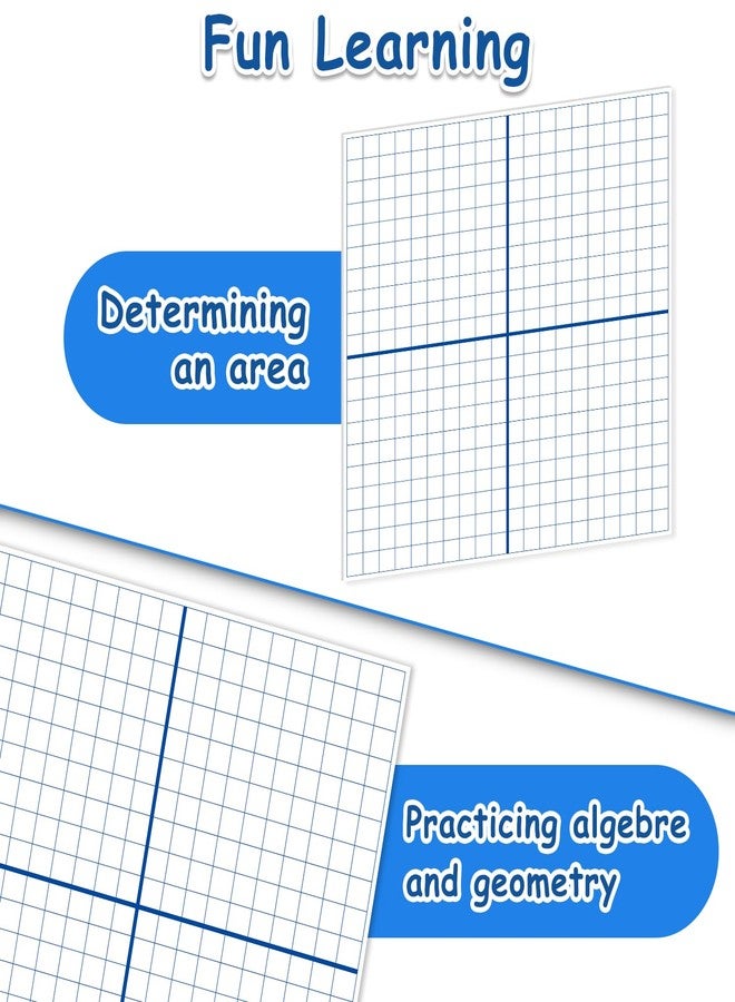LUHEAGU Magnetic Dry Erase Grid, 26"x26" - Reusable XY Coordinate Graph Board for Math Graphing, Classroom & Homeschool Learning, Write-On & Wipe-Off, Ideal for Students & Educators - Image 4