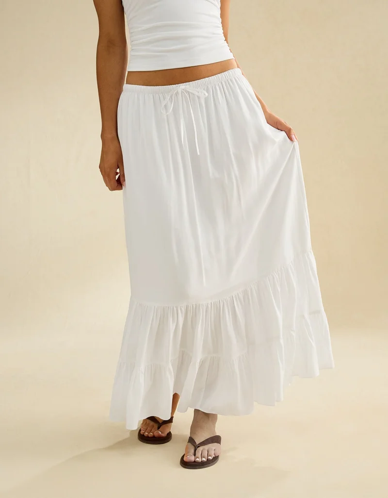 American Eagle AE Mid-Rise Maxi Skirt