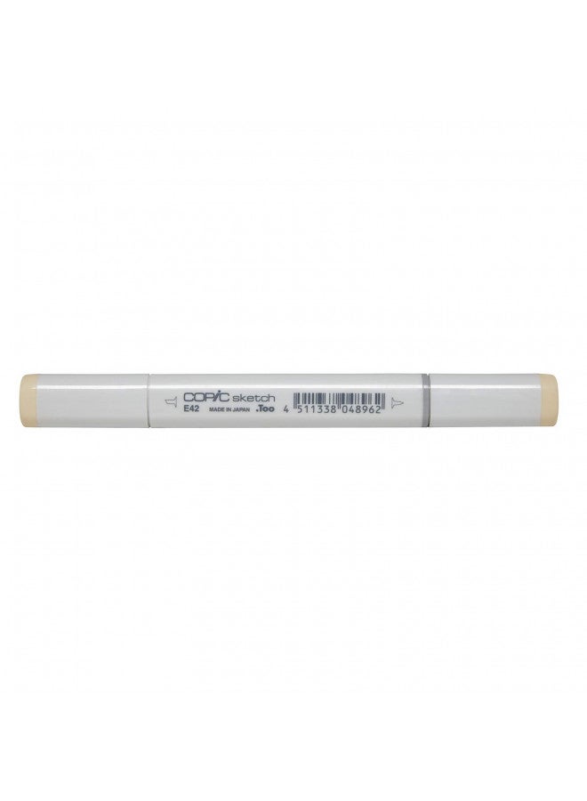 Copic Markers E42-Sketch, Sand White, 1 Count (Pack of 1) - Image 1