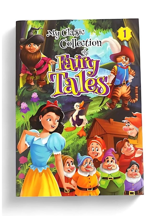Fairy Tales and Jungle Tales for Kids Illustrated Padded Hardcover Story Book with Moral Lessons and Colorful Illustrations Montessori Creative Bedtime Reading and Perfect Gift
