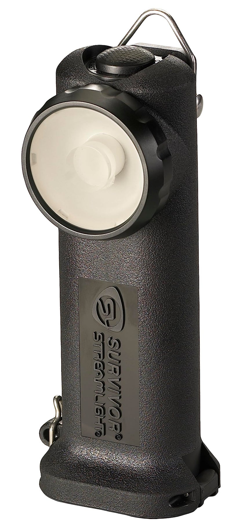 Streamlight 90545 Survivor 175-Lumen Alkaline Safety-Rated Firefighter Right Angle Flashlight, Black - Image 1