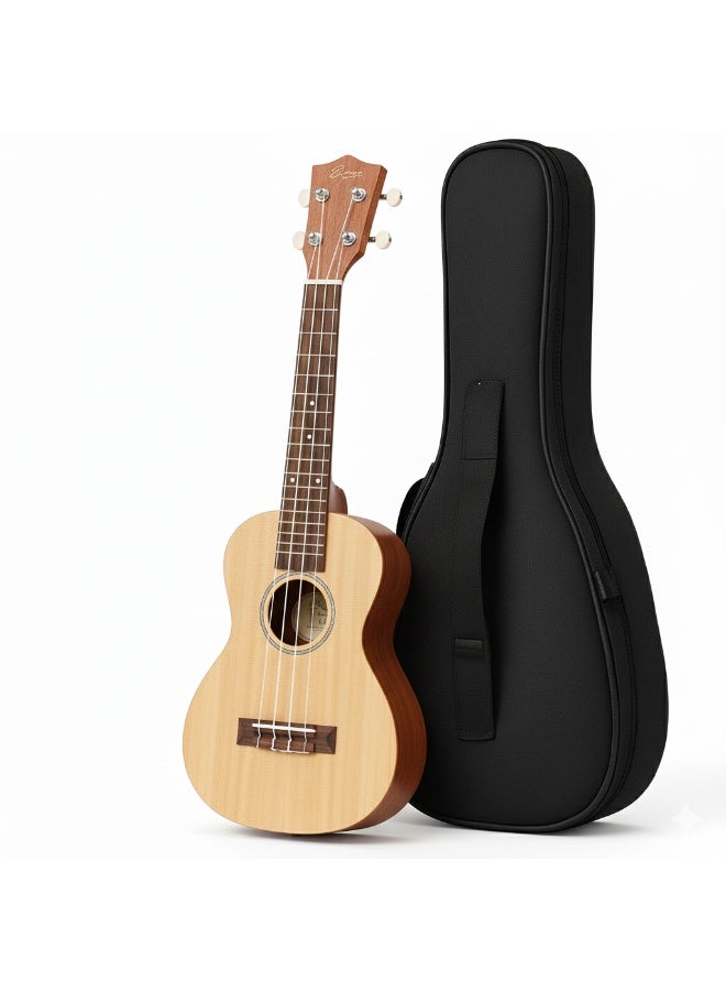Megarya 21 Inch Concert Ukulele Natural| Beginner Kids Hawaii Acoustic Uke with Gig Bag - Image 1