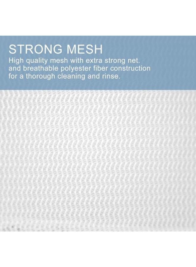 2 Pieces 30*40cm Mesh Laundry Bags, Washing Machine Pouch for Delicates, Net Wash Purse with Zippers for Lingerie, Bras, Underwear, Baby Clothes, Socks and More - Image 4