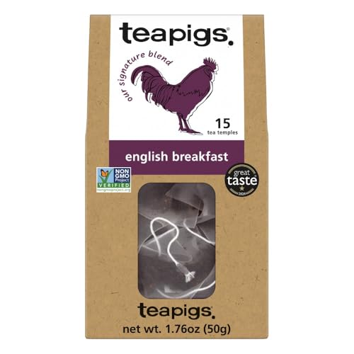 Teapigs شاي تيبيغز إنجليزي إفطار 15 كيس - Image 1