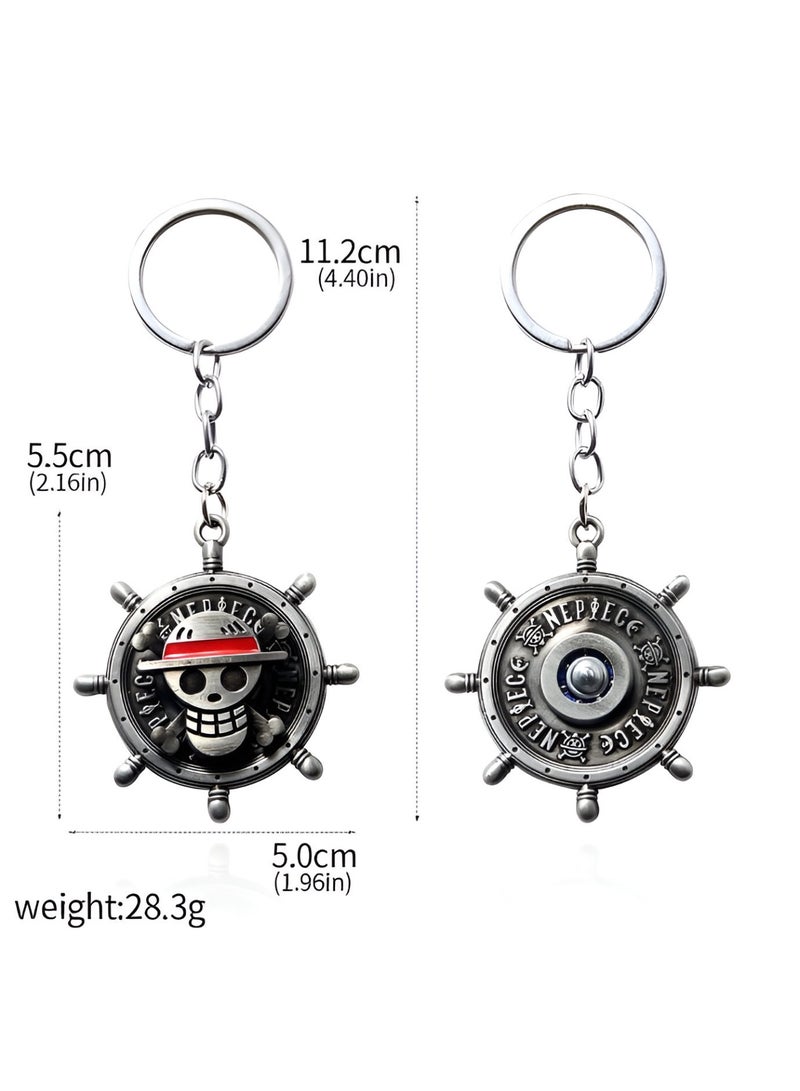 Mida One Piece Keychain - Mini Pirate Ship Anchor - Image 2