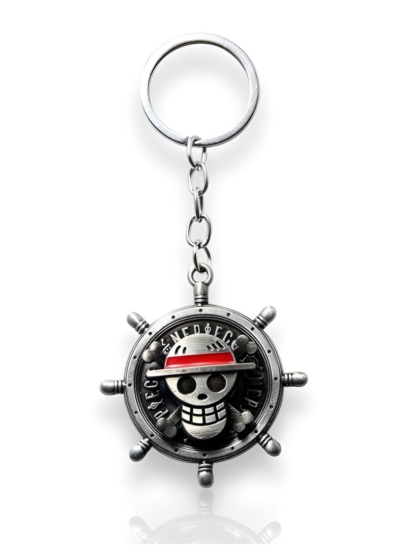 Mida One Piece Keychain - Mini Pirate Ship Anchor - Image 1