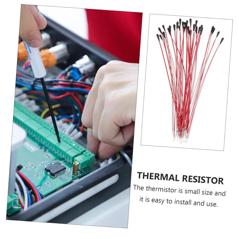 Thermistor NTC Temperature Sensor Probe 400pcs 4 Pack For Heating Equipment Replacement - Image 5
