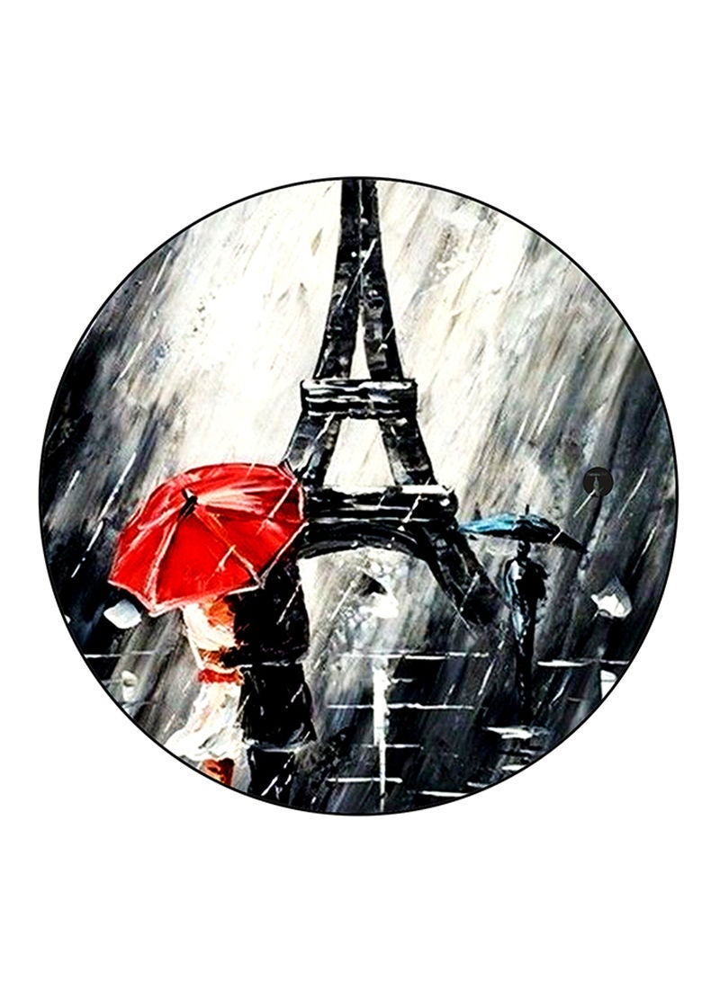 RKN The Eiffel Tower Printed Mouse Pad Multicolour